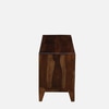 Sheesham Wood TV Unit In Provincial Teak Finish With Drawers