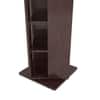 Shimada Engineered Wood  Bookshelf in Columbian Walnut Finish