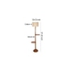 Hillary White Cotton Shade Floor Lamp