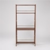 Noah Mid Century Solid Wood Bookshelf in Brown Colour