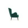 Epperly Chair With Ottoman Green