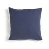 Solid Navy Cotton Cushion Cover