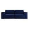 Skult 3 Pull Out Sofa Cum Bed In Navy Blue Colour