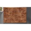 Kamilah Brown Solid Natural Fiber 23x15 inches Anti-Skid Bath Mat