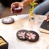 Ireka Homes Sakura Coaster Set – Acacia Wood