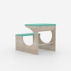 Montessori Toddler Activity Table & Chair in Oak and Teal