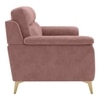 Niwara Velvet 3 Seater  sofa in Pink color