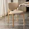Beechline Solid Wood Dining Chair in Flaxen Colour