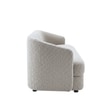 Elegantensemble Wood 3 Seater With Upholstery Non Storage Sofa In Beige Colour