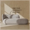 Eliteelegance Wood 2 Seater With Upholstery Non Storage Sofa In Grey Colour