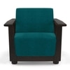 Serra 1 Seater Wooden Sofa