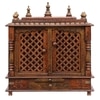 D'Dass Sheesham and Mdf Wooden Home Temple For Pooja Mandir For Home