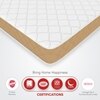 Aero Cool Gel with posture Control Tech King Size Mattress (84 x 70 in, 4 Inches)