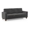 Apollo Neo 3 Seater Fabric Sofa in Steel Colour (Back Height : Regular, Cushion Type : Soft)