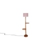 Jacoby Multicolour Cotton Shade Floor Lamp