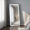 The Artment Black Halo Square Unbreakable Floor Mirror For Home (150 X 40 CM)