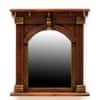 Desert Art Wooden Handpainted Copper Decorative Wall Mirror Frame 9 x 12 Inch Mirror