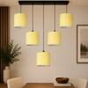 Devansh Solid Wood Electric Wall Light in Brown Colour with Multi Shade Count of 1 Light