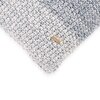 Ombre Moss Knit Cushion Cover  Natural Blue Grey 12X20  Inches