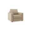 Apollo Sofa Set (Colour : Sandshell Beige, Cushion : Hard, Back Type : Regular, Seater : 2+1+1)