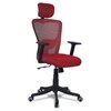Dreaceo High Back Ergonomic Chair in Red Colour