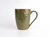 Green Wildflower Handcrafted Ceramic Mug Set