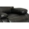 Cheer Leatherette One Seater Manual Recliner in Black Colour