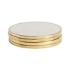 Timeless Elegance Marble Coaster Set of 2