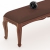 Henry Solid Wood Bench In Urban Teak