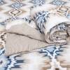 Cream Floral 4 Pcs Comforter set with Queen size bedsheet + 2 Pillow covers