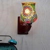 Devansh Solid Wood Electric Wall Light in Multi Colour with Multi Shade Count of 1 Light