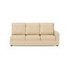 Apollo Sofa (Colour : Pearl, Cushion : Soft, Back Type : High Back, Seating Capacity : Left Aligned 3 Seater + Left Aligned Chaise)