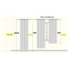 Texture Print Pack of 2 Pieces Room Darkning Window Curtains