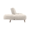 Bonnes 3 Seater Fold Out Sofa cum Bed  in Cream Colour