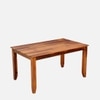 Wolfgang 6 Seater Dining Set In Walnut Finish