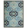 Multicolor Traditional Machine Made Polyester 2 X 5 Feet Carpet