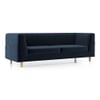 Rubik Premium 3 Seater Fabric Sofa in Cobalt Colour