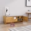 Hexa Red Engineered Wood Shoe Rack in Giant Wood Colour