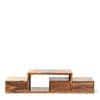Vintara Sheesham Wood Contemporary TV Entertainment Unit for TV upto 60 inch in TEAK FINISH