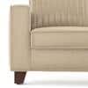 Apollo Neo 2 Seater Fabric Sofa in Pearl White Colour (Back Height : Regular, Cushion Type : Hard)