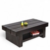 Piante Solid Wood Coffee Table In Mahogany Finish