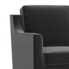 Abbey 1 Seater Fabric Sofa In Pebble Grey Colour