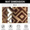 Luxe Home Super Soft Macau Diamond Bath Mat(40x60 cm) - Pack of 1