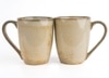 Beige Rustic Dawn Elegant Ceramic Mug Set