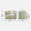 Baiwang Fabric Sofa (Cream)