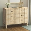 Helena Solid Wood Chest of 3 Drawers in White Finish