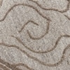 Abstract Handmade Natural Wool Wall Art Beige Textured 2 Panel Set 7 x 5 Feet
