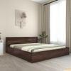 Kuruma King Size Bed In Walnut Finish