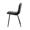 Pine Fabric Dining Chair in Grey Colour