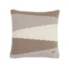 Maverick Stone Pale Whisper  And Natural Cotton Cushion Cover 16X16 Inches